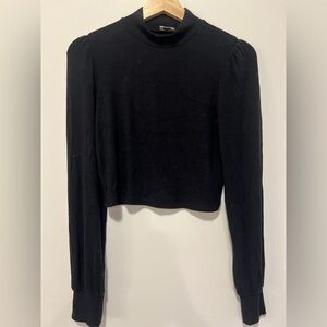Wilfred Free Black Mock Neck